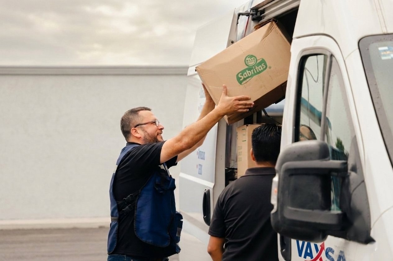 Equipo de VAXSA Vending - personal de surtido, técnicos y ejecutivos de cuenta